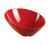 Yanco ME-309 24 Oz. 9.25" Dia. Speckled Red Melamine Round Slanted Mexico Sheer Bowl