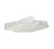 Yanco FU-810 10" L x 5" W American White Porcelain Rectangular Coupe Rim Fuji Platter