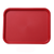 Yanco FT-14RD 14" W x " H x 10" D Red Melamine Rectangular Fast Food Tray