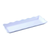 Yanco DC-6013W 13.5" W x 1" H x 5.25" D White Melamine Rectangular Serving Tray