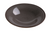 Yanco PK-411 10.5" Dia. Grey Porcelain Round Salad or Soup Plate