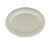 Yanco MS-212IV 12" L x 9" W Ivory Melamine Oval Milestone Platter