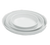 Yanco BK-108 11" W White Porcelain Oval Accessories Baking Plate