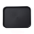 Yanco FT-14BL 14" W x " H x 10" D Black Melamine Rectangular Fast Food Tray