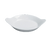 Yanco FH-14 13.75 Dia. White Porcelain Round Accessories French Dish