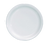 Yanco MA-22 8.38" Dia. Super White Porcelain Round Mayor Plate
