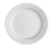 Yanco PA-106 6.25" W White Porcelain Round Paris Plate