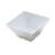 Yanco RM-4106 26 Oz. 6" W White Melamine Square Rome Bowl