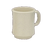Yanco AD-908 3" Dia. Beige Melamine Round Ardis Coffee Mug