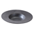Yanco DB-611 16 Oz. Black Porcelain Round Diamond Black Dessert Plate