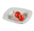 Yanco MM-309 12 Oz. Bone White Porcelain Square Miami Soup Plate