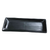 Yanco BP-2209 8.5" W Melamine Rectangular Asian Style Black Pearl Plate