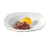 Yanco AC-511 26 Oz. Super White Porcelain Square Abco Square Pasta Bowl