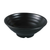 Yanco BP-3018 32 Oz. 8" W Melamine Round Asian Style Black Pearl Bowl
