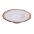 Yanco RO-2610 10 Oz. White or Brown Porcelain Round Rockeye-2 Dessert or Soup Plate