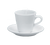 Yanco AC-2 5.63" W Super White Porcelain Round Abco Saucer