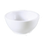 Yanco MS-505WT 14 Oz. 5" Dia. White Melamine Round Milestone Bowl