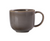 Yanco PK-001 8 Oz. Gray Porcelain Peacock Coffee Cup