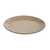 Yanco AG-212 12" L x 8.25" W Glazed Porcelain Oval Coupe Rim Agate Platter