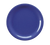 Yanco MS-110BU 10.5" Dia. Blue Melamine Round Narrow Rim Milestone Plate - 2 Dozen per Case