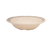 Yanco SS-307 14 Oz. Beige Melamine Round Sesame Salad Bowl