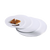 Yanco VE-112 11.88" Dia. White Melamine Round Venice Pizza Plate