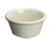 Yanco NC-537B 3 Oz. Bone Round Smooth Melamine Nu-Classic Ramekin
