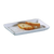 Yanco OK-609 8.75" W White Melamine Rectangular Osaka Food Container or Platter