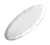 Yanco CAT-2016 16" L x 12" W White Melamine Oval Catering Plate