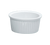 Yanco RK-106 6 Oz. White Round Porcelain Accessories Ramekin Dish