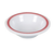 Yanco HS-5712 12 Oz. White Melamine Round Houston Soup and Salad Bowl