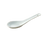 Yanco PS-005 5.5" W White Porcelain Piscataway Soup Spoon