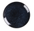 Yanco BL-110 10.5" Dia. Porcelain Round Coupe Blue Star Plate