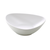 Yanco MO-209 36 Oz. 9" W White Melamine Triangular Moderne Soup Plate