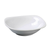 Yanco ML-2406 12 Oz. Super White Porcelain Square Main Land Bowl