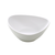 Yanco MO-206 12 Oz. 6" W White Melamine Triangular Matte Moderne Plate