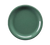 Yanco MS-110GR 10.5" Dia. Green Melamine Round Narrow Rim Milestone Plate