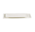 Yanco SW-212 12" W Bone White Porcelain Rectangular Sea Wave Plate