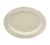 Yanco AD-209 9.5" L x 7.25" W Beige Melamine Oval Ardis Platter