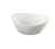Yanco ML-705 6.5 Oz. Super White Porcelain Oval Main Land Fruit Bowl
