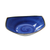 Yanco LY-307BU 15 Oz. Blue Porcelain Free Form Lyon Soup or Salad Plate