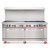 American Range AR-36G-6B-126L-SBR 72" W 6 Burners Natural Gas Restaurant Range - 287,000 BTU