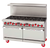 American Range AR-10-CC 60" W 10 Burners Natural Gas Restaurant Range - 355,000 BTU