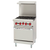 American Range AR-4 24" W 4 Open Burners Space Saver Oven Natural Gas Restaurant Range - 155,000 BTU