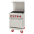 American Range AR-4 24" W 4 Open Burners Space Saver Oven Natural Gas Restaurant Range - 155,000 BTU