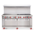 American Range AR-48G-4B-CL-SBR 72" W 4 Burners Natural Gas Restaurant Range - 238,000 BTU