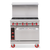 American Range AR-24G-2B-LP 36" W 2 Open Burners Liquid Propane Restaurant Range - 139,000 BTU