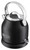 KitchenAid KEK1222BM 1.25 L. Matte Black Electric Kettle - 120 Volts