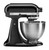 KitchenAid K45SSOB Black 10 Speed Classic Series 4.5 Quart Tilt-Head Stand Mixer - 275 Watts