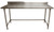 BK Resources SVTR5OB-7230 72" W x 30" D Stainless Steel Top and Base with 5" Backsplash Work Table